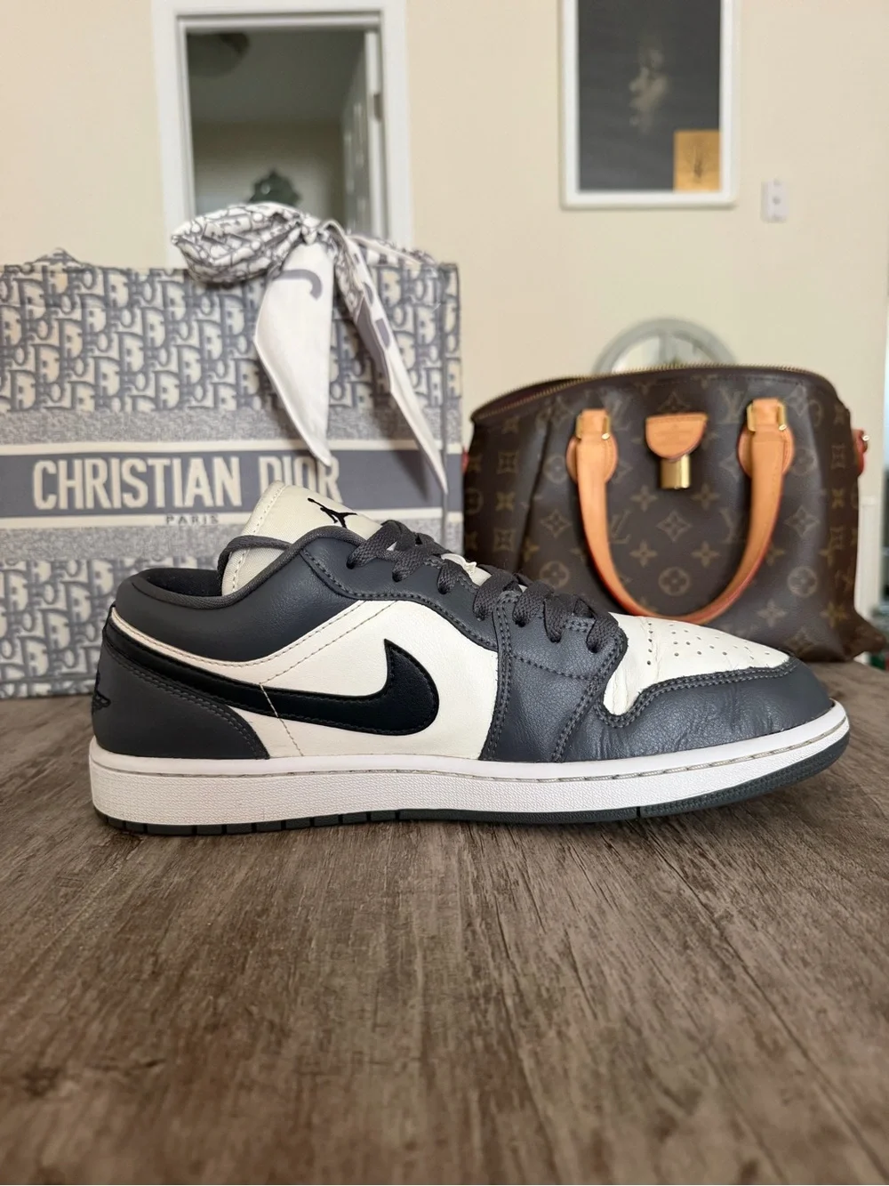 Jordan Women’s Low-Top Sneakers - Black & Cream